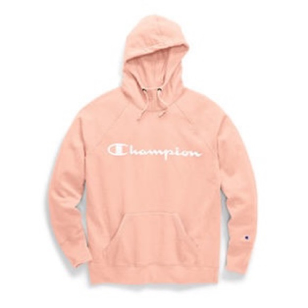Pink champion sweatshirt hoodie women’s XL